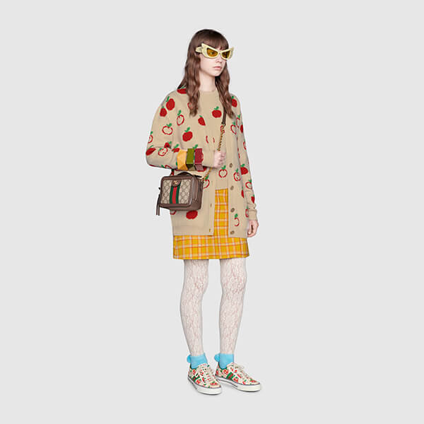 グッチ ショルダーバッグ コピー アップル＆ハート 最新コレクション GG ミニ602576K05NB8745